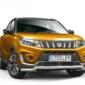 Kuvassa STEELER Etupuskurin suojarauta Suzuki Vitara 2018-