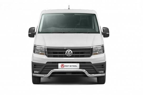 Kuvassa Etupuskurin suojaraudat Volkswagen Crafter 2017-