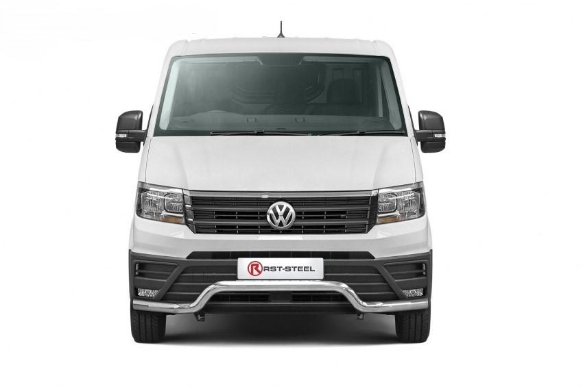 Kuvassa Etupuskurin suojaraudat Volkswagen Crafter 2017-