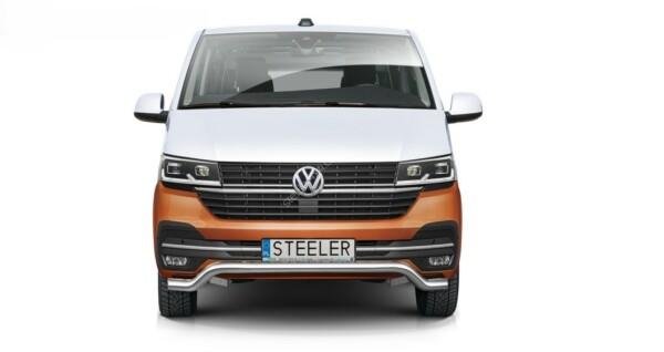 Kuvassa Etupuskurin suojarauta Volkswagen T6.1 2019-