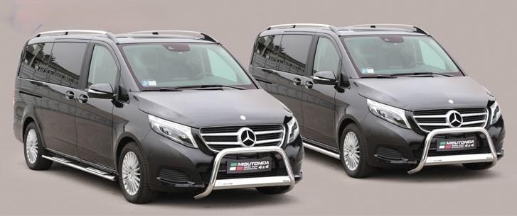 Kuvassa Lisävaloteline Mercedes-Benz V-class 2015-