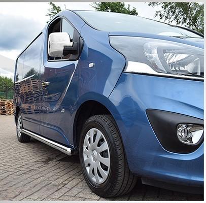 Kuvassa Peilin kromikuoret Renault Trafic 2014-