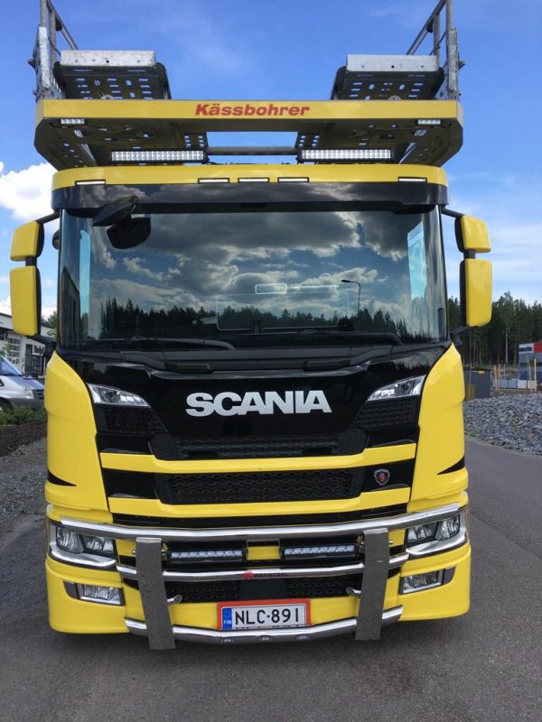 Kuvassa Karjapuskuri Lite Scania NextGen 2017-