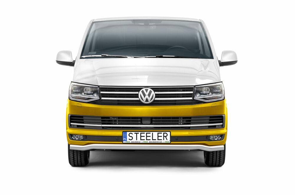 Kuvassa Etupuskurin suojaraudat Volkswagen T6 2015-