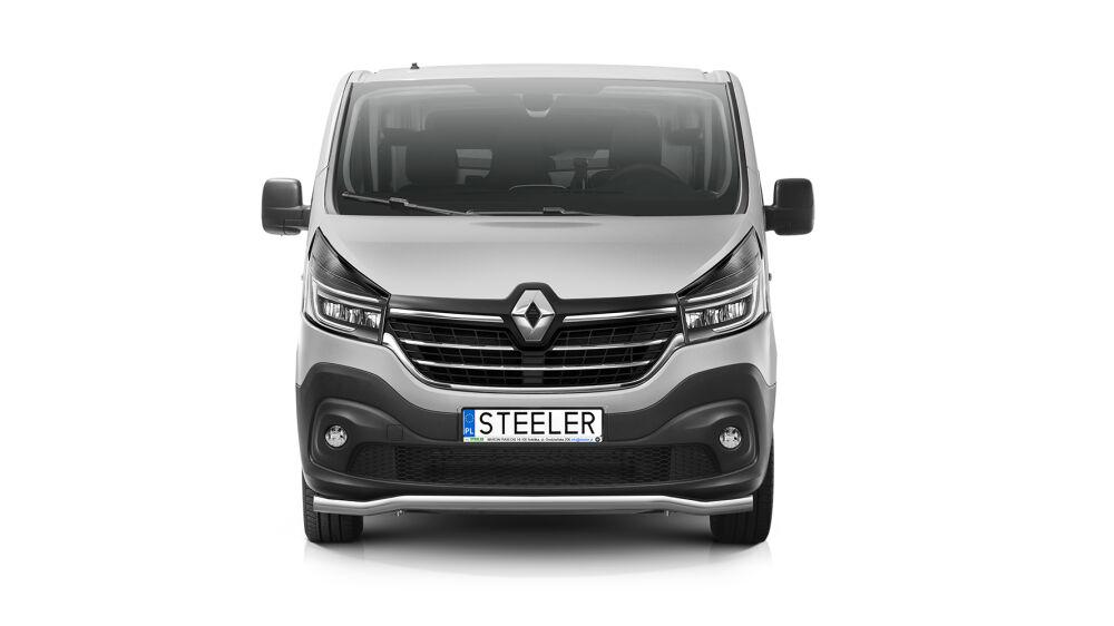 Kuvassa Etupuskurin suojarauta Renault Trafic 2019-