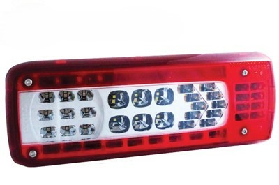 Kuvassa LED-Takavalo 24V (Volvo-malli)