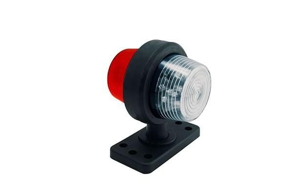 Kuvassa Gylle Kumivarsivalo PUN/VALK LED 110mm (5m kaapeli)