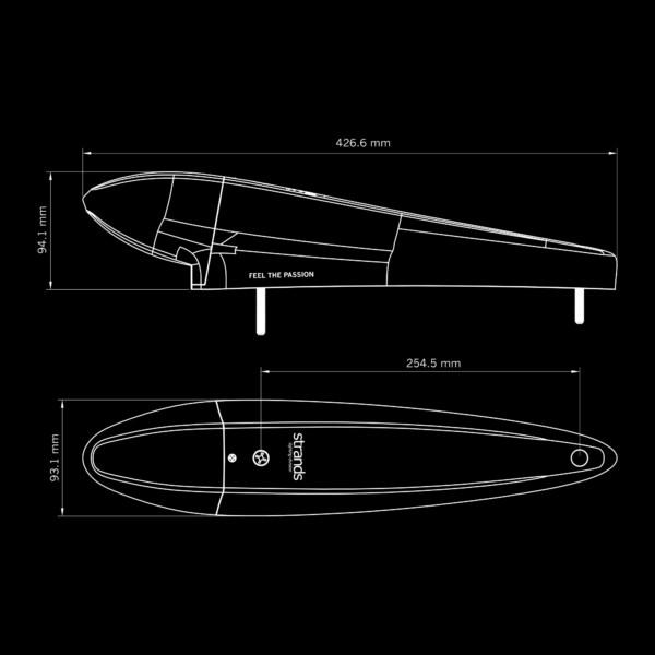 Black Bullet Torpedo LED-Äärivalo