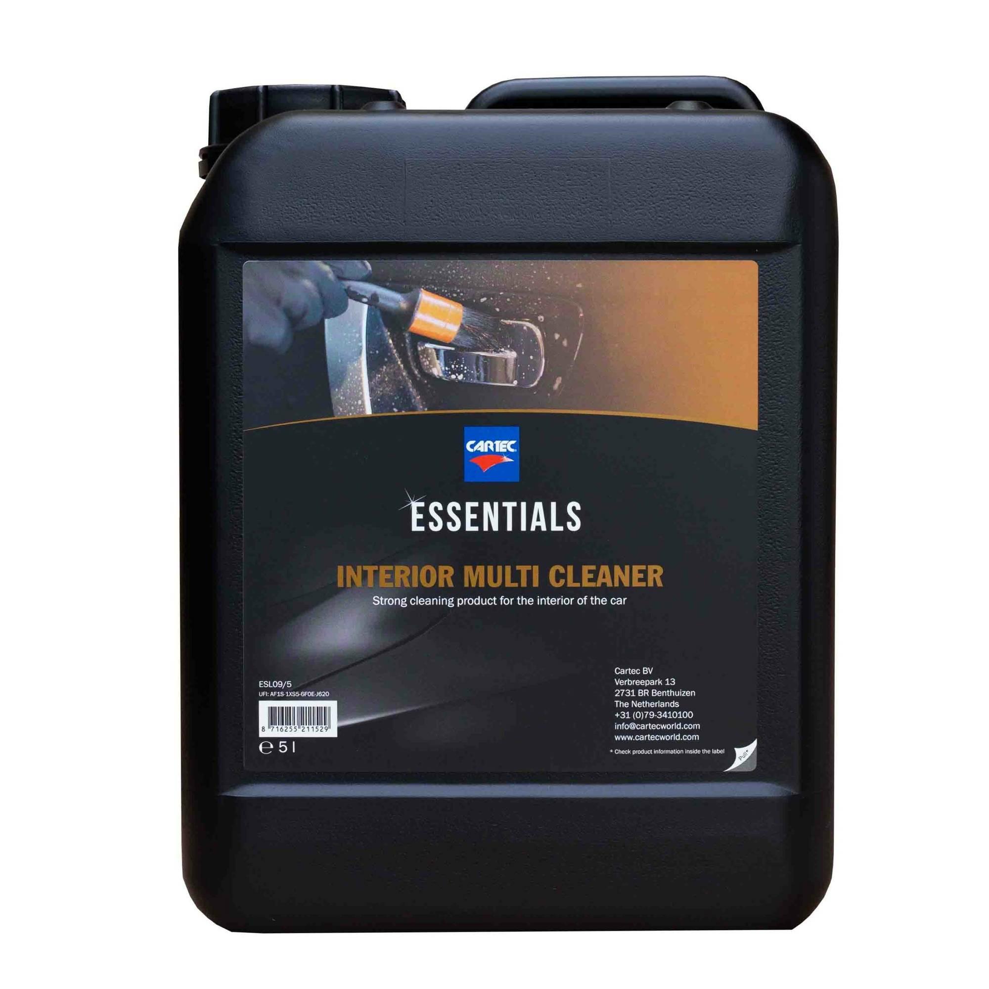 Kuvassa Cartec Essentials Interior Multi Cleaner, 5L