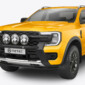 Kuvassa Pieni Valoteline Ford Ranger 7/2023- (musta)