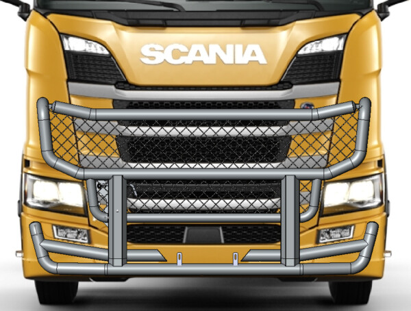 Kuvassa Karjapuskuri Freeway Scania NextGen 2017-